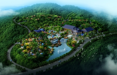 廣東佛山美的鷺湖半山湯泉